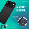 image:imageSmartish iPhone 17e16e Wallet Case  Screen Protector  Slim  Protective Phone Case Credit Card Holder  2Pack Tempered Glass Screen Protectors for Apple iPhone 17e16e  Black Tie AffairMagSafe Case