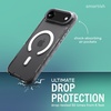 image:imageSmartish iPhone 17e16e Wallet Case  Screen Protector  Slim  Protective Phone Case Credit Card Holder  2Pack Tempered Glass Screen Protectors for Apple iPhone 17e16e  Black Tie AffairMagSafe Clear Case