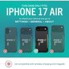 image:imageSmartish iPhone 17e16e Wallet Case  Screen Protector  Slim  Protective Phone Case Credit Card Holder  2Pack Tempered Glass Screen Protectors for Apple iPhone 17e16e  Black Tie AffairWallet Case