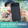 image:imageSmartish iPhone 17e16e Wallet Case  Screen Protector  Slim  Protective Phone Case Credit Card Holder  2Pack Tempered Glass Screen Protectors for Apple iPhone 17e16e  Black Tie AffairMagSafe Case