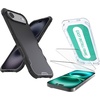 image:imageSmartish iPhone 17e16e Wallet Case  Screen Protector  Slim  Protective Phone Case Credit Card Holder  2Pack Tempered Glass Screen Protectors for Apple iPhone 17e16e  Black Tie AffairMagSafe Armor Case