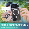 image:imageSmartish iPhone 17e16e Wallet Case  Screen Protector  Slim  Protective Phone Case Credit Card Holder  2Pack Tempered Glass Screen Protectors for Apple iPhone 17e16e  Black Tie AffairMagSafe Clear Case