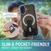image:imageSmartish iPhone 17e16e Wallet Case  Screen Protector  Slim  Protective Phone Case Credit Card Holder  2Pack Tempered Glass Screen Protectors for Apple iPhone 17e16e  Black Tie AffairMagSafe Clear Case