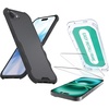 image:imageSmartish iPhone 17e16e Wallet Case  Screen Protector  Slim  Protective Phone Case Credit Card Holder  2Pack Tempered Glass Screen Protectors for Apple iPhone 17e16e  Black Tie AffairMagSafe Armor Case