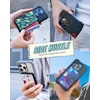 image:imageSmartish iPhone MagSafe Wallet  Side Hustle Hard Shell  Slim Detachable Magnetic Card Holder  Holds 3 Cards  Cash for Apple iPhone 171615141312  Black Tie AffairLeaf Me Alone