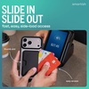 image:imageSmartish iPhone MagSafe Wallet  Side Hustle Hard Shell  Slim Detachable Magnetic Card Holder  Holds 3 Cards  Cash for Apple iPhone 171615141312  Black Tie AffairBlack Tie Affair