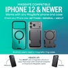 image:imageSmartish iPhone MagSafe Wallet  Side Hustle Hard Shell  Slim Detachable Magnetic Card Holder  Holds 3 Cards  Cash for Apple iPhone 171615141312  Black Tie AffairBlack Tie Affair