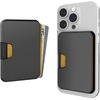 image:imageSmartish iPhone MagSafe Wallet  Side Hustle Hard Shell  Slim Detachable Magnetic Card Holder  Holds 3 Cards  Cash for Apple iPhone 171615141312  Black Tie AffairBlack Tie Affair