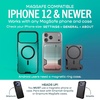 image:imageSmartish iPhone MagSafe Wallet  Side Hustle Hard Shell  Slim Detachable Magnetic Card Holder  Holds 3 Cards  Cash for Apple iPhone 171615141312  Black Tie AffairDesert Stripes
