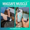 image:imageSmartish iPhone MagSafe Wallet  Side Hustle Hard Shell  Slim Detachable Magnetic Card Holder  Holds 3 Cards  Cash for Apple iPhone 171615141312  Black Tie AffairDesert Stripes