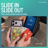 image:imageSmartish iPhone MagSafe Wallet  Side Hustle Hard Shell  Slim Detachable Magnetic Card Holder  Holds 3 Cards  Cash for Apple iPhone 171615141312  Black Tie AffairLeaf Me Alone