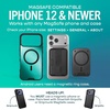 image:imageSmartish iPhone MagSafe Wallet  Side Hustle Hard Shell  Slim Detachable Magnetic Card Holder  Holds 3 Cards  Cash for Apple iPhone 171615141312  Black Tie AffairBlack Tie Affair