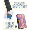 image:imageSmartish iPhone MagSafe Wallet  Side Hustle Hard Shell  Slim Detachable Magnetic Card Holder  Holds 3 Cards  Cash for Apple iPhone 171615141312  Black Tie AffairGroovy  Baby