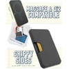 image:imageSmartish iPhone MagSafe Wallet  Side Hustle Hard Shell  Slim Detachable Magnetic Card Holder  Holds 3 Cards  Cash for Apple iPhone 171615141312  Black Tie AffairBlack Tie Affair