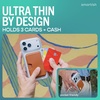 image:imageSmartish iPhone MagSafe Wallet  Side Hustle Hard Shell  Slim Detachable Magnetic Card Holder  Holds 3 Cards  Cash for Apple iPhone 171615141312  Black Tie AffairTeddy Bear Brown
