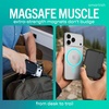image:imageSmartish iPhone MagSafe Wallet  Side Hustle Hard Shell  Slim Detachable Magnetic Card Holder  Holds 3 Cards  Cash for Apple iPhone 171615141312  Black Tie AffairVery Cherry Blossom
