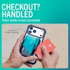image:imageSmartish iPhone MagSafe Wallet  Side Hustle Hard Shell  Slim Detachable Magnetic Card Holder  Holds 3 Cards  Cash for Apple iPhone 171615141312  Black Tie AffairMoving Mountains