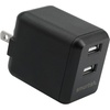 image:imageSmartish 2 Port USB Car Charger  Volt 45 Maximum Speed 48 Amp Quick Charger Compatible with iPhone Android and All USB Devices Silk  Black24w Wall Charger