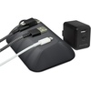 image:imageSmartish Cable Holder and Charger Combo  Bigger Cable Wrangler Organizer with 3in1 Universal Charging Cable  Black Tie Affair