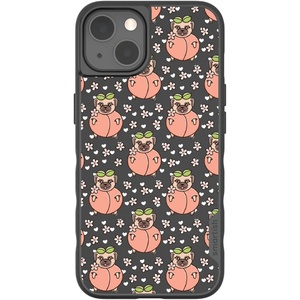 image:imageSmartish  Baker Pugs  iPhone 13 Slim Case  Gripmunk Lightweight  Protective Thin Cover  Fits iPhone 13Peachy Pups