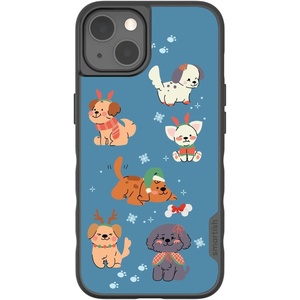 image:imageSmartish  Howliday Hounds  iPhone 17 MagSafe Case  Gripmunk Lightweight  Protective Thin Grip Cover  Fits Apple iPhone 17Howliday Hounds