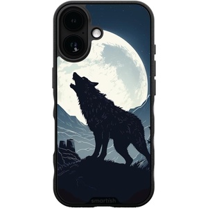 image:imageSmartish  Lone Wolf  iPhone 17 MagSafe Case  Gripmunk Lightweight  Protective Thin Grip Cover  Fits Apple iPhone 17
