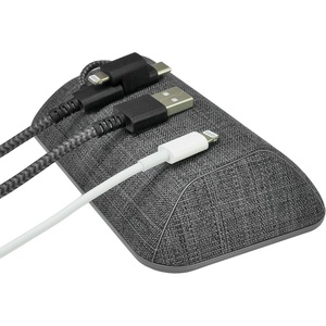 image:imageSmartish Bigger Cable Wrangler  3 in 1 Universal Charger Bundle  USB to USBCLightningMicroUSB Fast Charger for Apple iPhone amp Universal Accessories  Lightly Toasted Beige