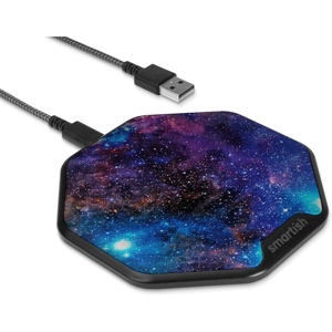 image:imageSmartish Fast Wireless Charger  Charge Island  QiCertified 15W Universal Charging Pad Textured amp NonSlip for iPhone Samsung Galaxy AirPods Pro QiEnabled Devices  Flavor of The MonthChefs Special