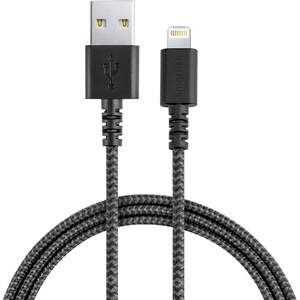 image:imageSmartish Lightning Fast Charging Cable  Crown Joule Durable Nylon Fabric Cord MFi Certified for iPad Airpods iPhone  Teal Me More  6ftNo 2 Pencil Gray