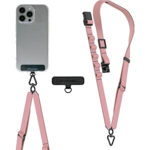 image:imageSmartish Phone Lanyard  Case Clinger  Universal iPhone Holder wDetachable Crossbody Shoulder Neck Strap wStorage Loops Fidlock Insert for Phone Cases iPhone Galaxy Pixel  So JadedMauve It or Lose It