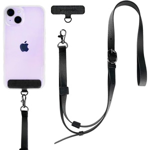image:imageSmartish Phone Lanyard  Case Clinger  Universal iPhone Holder wDetachable Crossbody Shoulder Neck Strap wStorage Loops Fidlock Insert for Phone Cases iPhone Galaxy Pixel  So JadedBuckle Strap