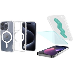 image:imageSmartish iPhone 15 Pro Magnetic Grip Case  2Pack Screen Protector Bundle for iPhone 15 Pro
