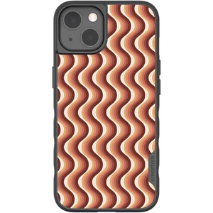 image:imageSmartish iPhone 17 Pro MagSafe Case  Gripmunk Slim  Protective  Easy Repeat  Psychedelic Wavy Diamond Pattern  Retro Groovy Aesthetic  Vintage Repeat  Fits Apple iPhone 17 ProHeatwave Vinyl