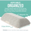 image:imageSmartish Bigger Cable Wrangler and Charger Bundle  Cable Organizer with 2in1 USBC to USBCLightning Cable Fast Charger 100W  Lightly Toasted Beige
