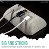 image:imageSmartish Bigger Cable Wrangler and Charger Bundle  Cable Organizer with 2in1 USBC to USBCLightning Cable Fast Charger 100W  Lightly Toasted Beige