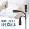 image:imageSmartish Cable Wrangler and Charger Bundle  Cable Wrangler Organizer with 2in1 USBC to USBCLightning Cable Fast Charger 100W  No 2 Pencil Gray