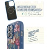 image:imageSmartish iPhone 11 Pro Max Slim Case  Gripmunk Lightweight  Protective Thin Cover Silk  Black Tie AffairFlirty Floral MagSafe
