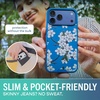 image:imageSmartish iPhone 11 Pro Max Slim Case  Gripmunk Lightweight  Protective Thin Cover Silk  Black Tie AffairVery Cherry Blossom MagSafe