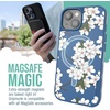 image:imageSmartish iPhone 11 Pro Max Slim Case  Gripmunk Lightweight  Protective Thin Cover Silk  Black Tie AffairVery Cherry Blossom MagSafe