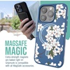 image:imageSmartish iPhone 11 Pro Max Slim Case  Gripmunk Lightweight  Protective Thin Cover Silk  Black Tie AffairVery Cherry Blossom MagSafe