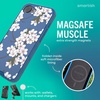 image:imageSmartish iPhone 11 Pro Max Slim Case  Gripmunk Lightweight  Protective Thin Cover Silk  Black Tie AffairVery Cherry Blossom MagSafe
