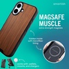 image:imageSmartish iPhone 11 Pro Max Slim Case  Gripmunk Lightweight  Protective Thin Cover Silk  Black Tie AffairWalnut Woods MagSafe