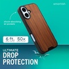 image:imageSmartish iPhone 11 Pro Max Slim Case  Gripmunk Lightweight  Protective Thin Cover Silk  Black Tie AffairWalnut Woods MagSafe