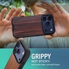 image:imageSmartish iPhone 11 Pro Max Slim Case  Gripmunk Lightweight  Protective Thin Cover Silk  Black Tie AffairWalnut Woods MagSafe