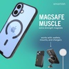 image:imageSmartish iPhone 11 Pro Max Slim Case  Gripmunk Lightweight  Protective Thin Cover Silk  Nothin to HideClearly Black MagSafe