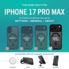 image:imageSmartish iPhone 11 Pro Max Slim Case  Gripmunk Lightweight  Protective Thin Cover Silk  Nothin to HideClearly Black MagSafe