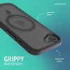 image:imageSmartish iPhone 11 Pro Max Slim Case  Gripmunk Lightweight  Protective Thin Cover Silk  Nothin to HideClearly Black MagSafe
