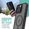 image:imageSmartish iPhone 11 Pro Max Slim Case  Gripmunk Lightweight  Protective Thin Cover Silk  Nothin to HideClearly Black MagSafe