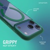 image:imageSmartish iPhone 11 Pro Max Slim Case  Gripmunk Lightweight  Protective Thin Cover Silk  Nothin to HideClearly Green MagSafe