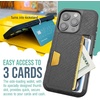 image:imageSmartish iPhone 11 Pro Wallet Case  Wallet Slayer Vol 2 Slim Protective Kickstand Credit Card Holder Silk  Black Tie AffairBlack Tie Affair